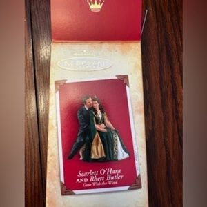 Hallmark Keepsake Gone with the Wind Scarlett and Rhett 2004